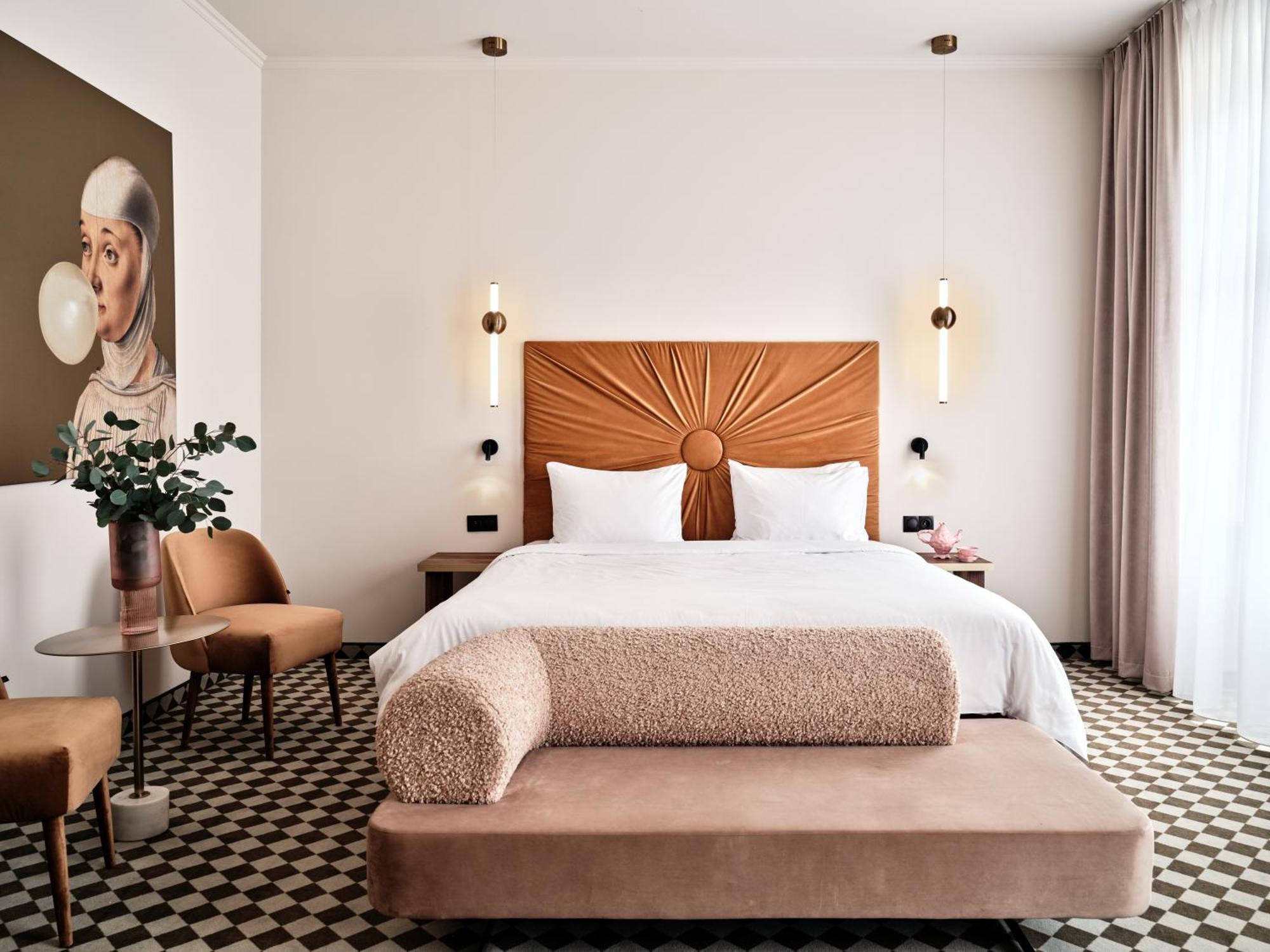 Hotel Pietryna Lodź Bagian luar foto